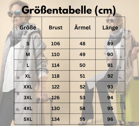 Trench coat elegante e idrorepellente